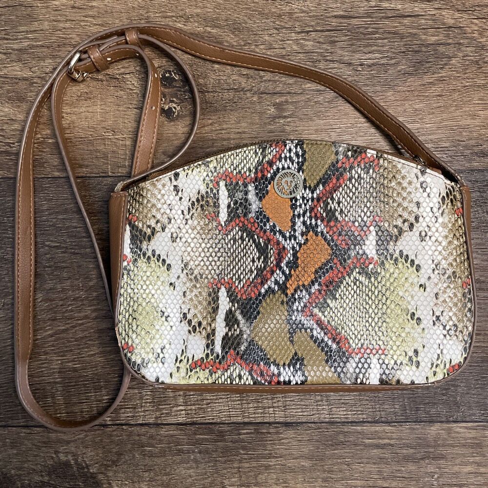 Anne Klein Crossbody Rare Animal / Snake Print